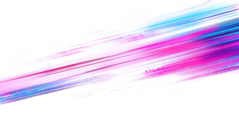 A abstract background featuring dynamic streaks of pink. blue. and white colors. creating a sense of motion and energy. suitable for modern design projects