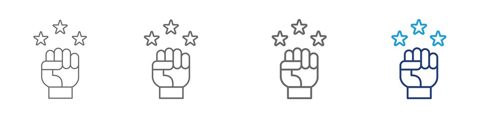 Motivation, Icon Or Logo Isolated Vector Illustration. Support and spirit icon design.