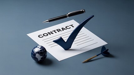 Business contract agreement and legal documentation process
