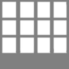 Realistic overlay window shadow effect, transparent