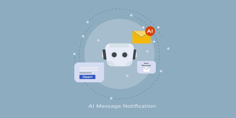 Conversational AI system manage email notification, summarize messages and deliver automatic reply.