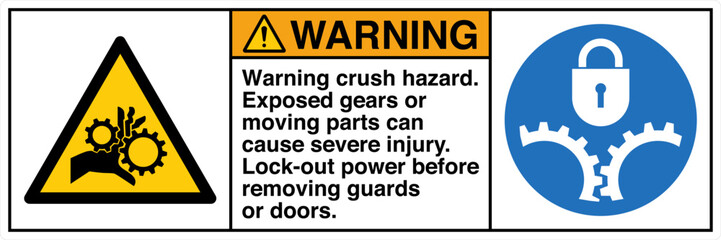 Safety Sign Signage WARNING M...