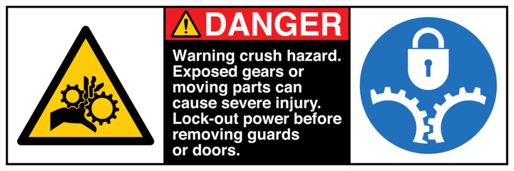 Safety Sign Signage DANGER Mo...