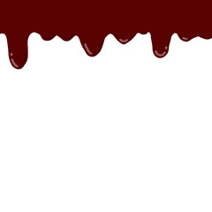 【とろける質感】ブラウン系の抽象背景と飾り枠・カフェ、飲食店の広告に