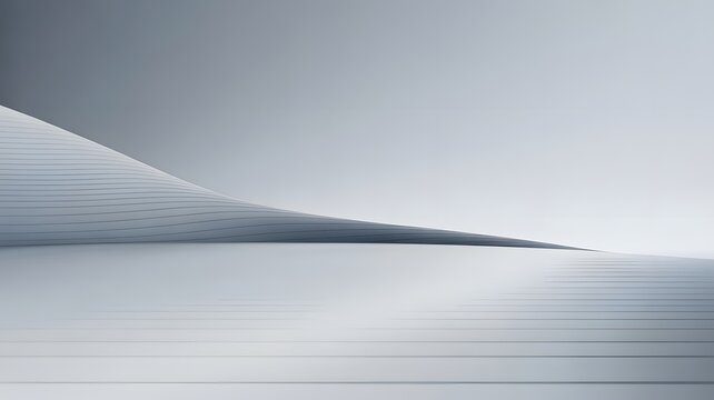 Modern abstract architecture background with soft gradients and elegant lines for creative projects or sophisticated designs, conveying tranquility and contemporary style for versatile use