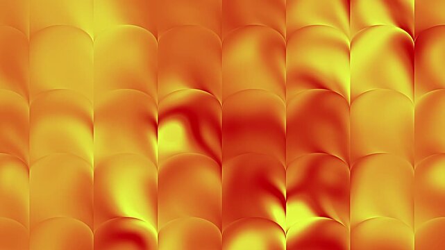 Abstract fiery orange and yellow gradient pattern with a textured surface.
