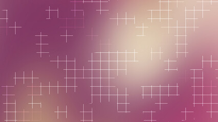 Plum Peach Gradient Grid Line Abstract Background Design