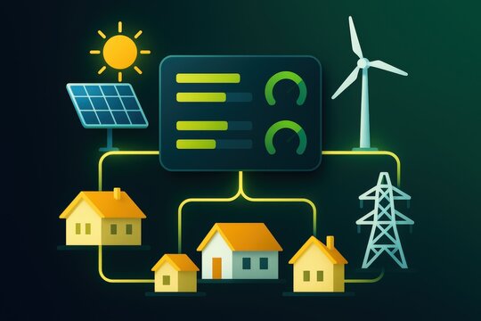 Innovative energy management system integrating solar power, wind energy, and smart household connectivity for sustainable living and future proof habitats