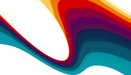 Futuristic background in simple retro style design with colorful lines. Overlay abstract retro design in 80's style with colorful