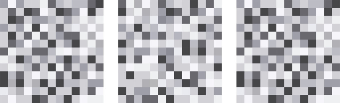Censor black pixel bar, blur effect, textured sign, sensitive adult content. Censorship pixelated. Censorship mosaic sign with blurred pixels. Censorship bars. 18 sign. Eighteen age older adult