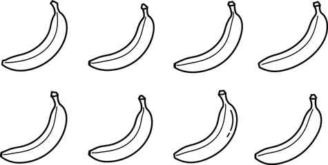 Obraz premium Banana pattern design ready for your next project or creative background