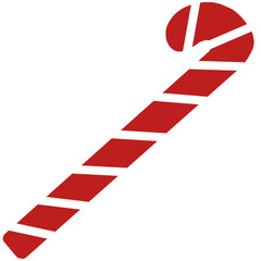 red and white candy cane