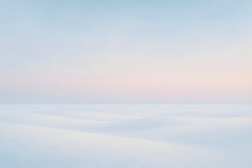 겨울의 평온한 풍경