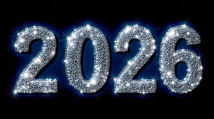 A number of diamonds on a black background with the number 2016