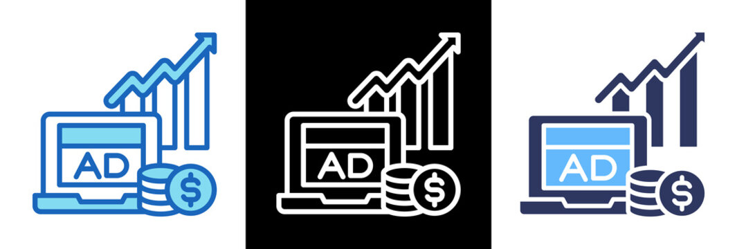 Ad Revenue triplestyle icon