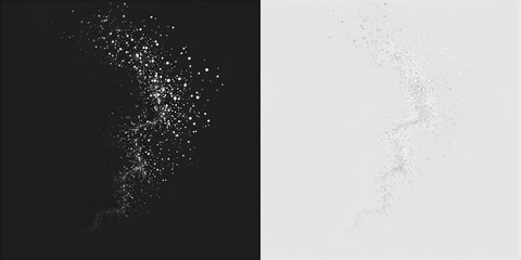 dust, confetti overlay, isolated PNG with transparent background. Sparkling particles PNG Overlay...