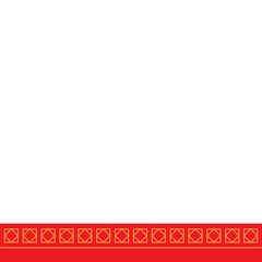 Obraz premium Chinese Footer