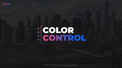 Gradient Title with Background 3