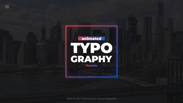 Gradient Title with Background 6