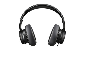 Modern black headphones designed for comfort and high-quality audio isolation, perfect for music lovers and gamers seeking immersive sound experiences