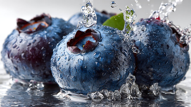 purple fruit on white background