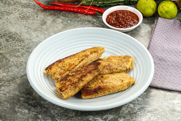 Indian chiken kebab minced meat