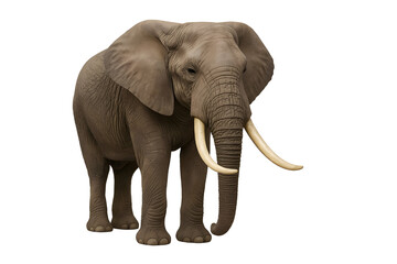 elephant isolated on white