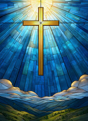 Obraz premium Archangel with Sword and Serpent – AI Generative