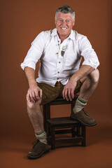 Fototapeta premium Mann in Tracht