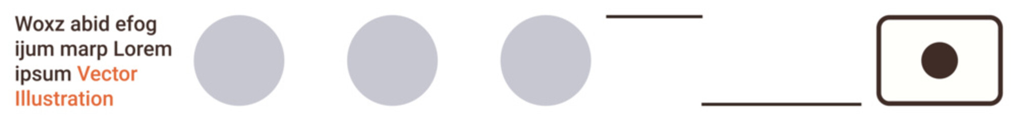 Data visualization, process analysis, system design, information flow, decision-making, communication networks. Abstract design with three circles connected to a square. Data visualization