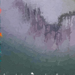 Various oil paintings, flowers, chrysanthemums, mountain scenery, lakes, plum blossoms, lotus flowers, lotus leaves, pavilions, sailboats, willow trees, forests, fairyland