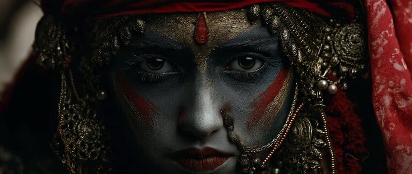 Kali Maa, the Hindu goddess of death and doomsday, is frequently connected to