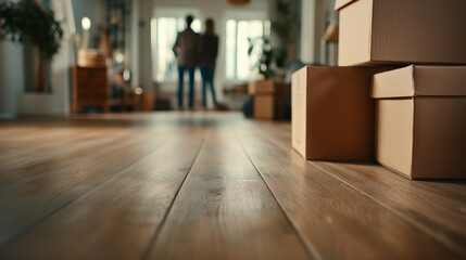 interior of a house,moving to new apartments