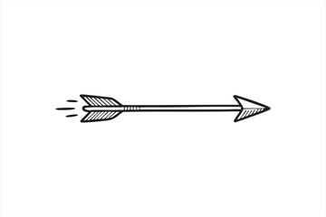 Simple forward arrow vector for navigation tools, apps, and modern design elements