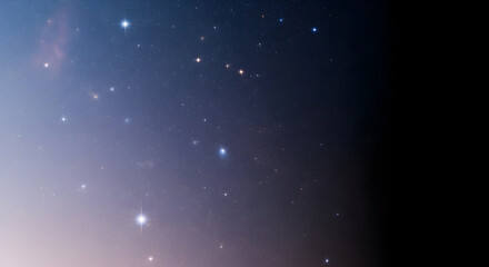 Obraz premium Stunning night sky filled with twinkling stars evokes feelings of wonder, perfect for astronomy designs, dreamy backgrounds, or peaceful celestial scenes