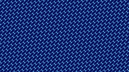 Seamless digital techno blue capsule pattern. Abstract modern looping background animation.