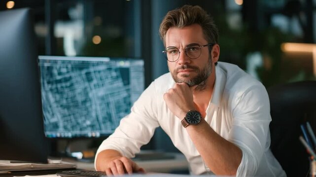 Structural Drafter Reviewing 3D Models