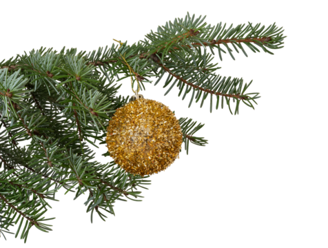 Świąteczna bombka na choince.