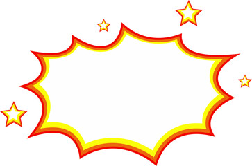 Cartoon Explosion Speech Bubble © Irvan