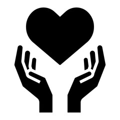 Obraz premium volunteer Solid icon