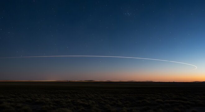 The soft, ethereal glow of the zodiacal light.