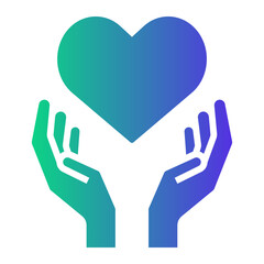 volunteer Gradient icon