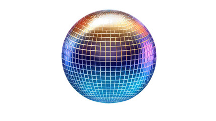 Mirrored Disco Ball: A dazzling disco ball, radiating with radiant reflections, captures the essence of vibrant nightlife and evokes a sense of festivity. 