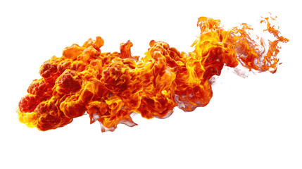 Fiery Blaze: A dynamic display of raw, untamed energy as flames dance and flicker, symbolizing intensity and transformation.