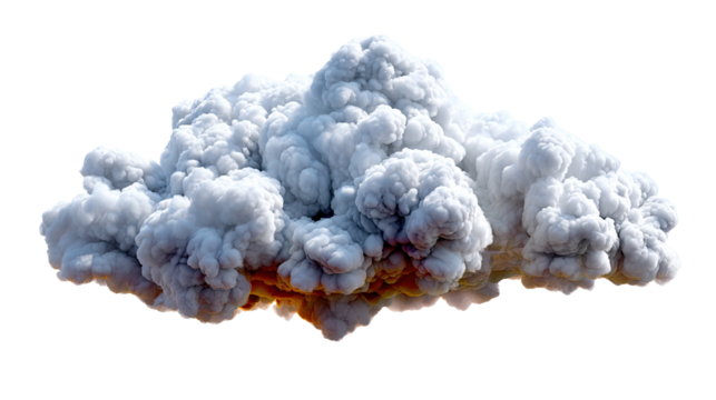A Dramatic Cumulus Cloud: A stunningly detailed image showcasing a powerful, billowing cumulus cloud, its textured formation and ethereal nature.