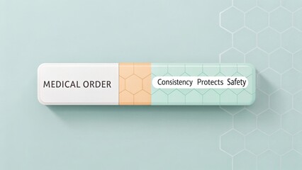 Medical Order Concept with Emphasis on Consistency, Protection, and Safety in Healthcare Environment