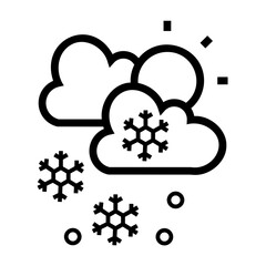 winter Line Icon