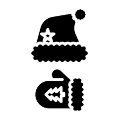 Santa claus clothes icon