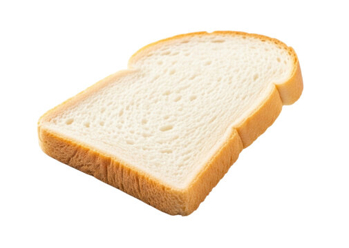 Single Slice of Bread, Isolated, Cutout, Transparent PNG