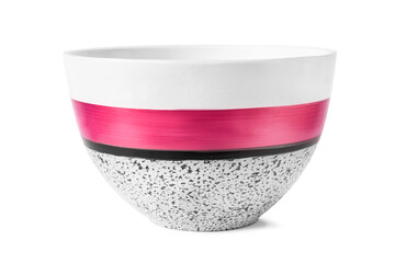 Ceramic bowl isolated